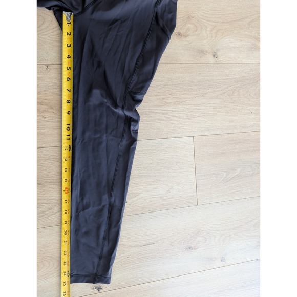 Lululemon Invigorate High-Rise Tight 25" Women's Size 8 Black Leggings W5CQFS - Picture 6 of 13